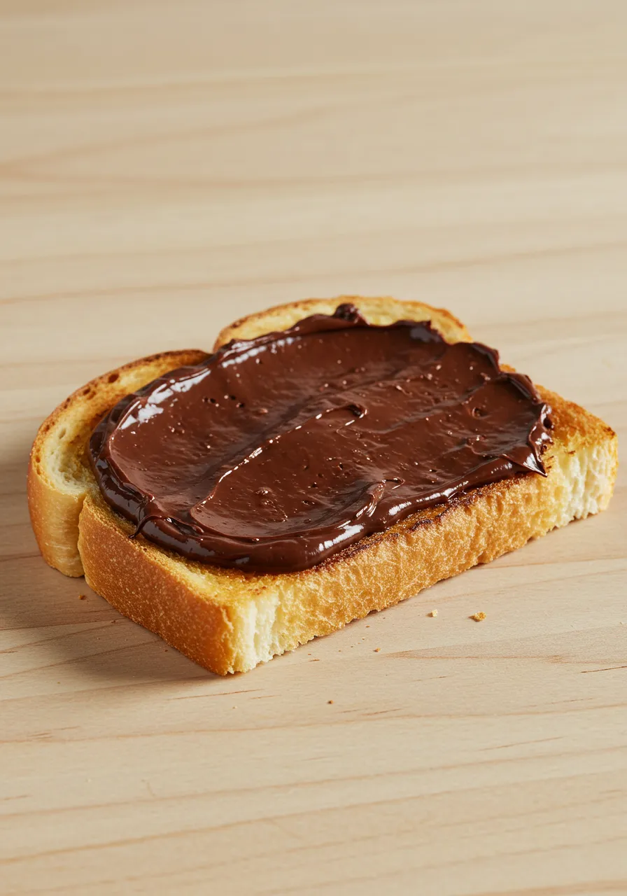 Eggplant Chocolate Toast